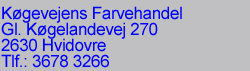 Kgevejens Farvehandel