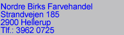 Nordre Birks Farvehandel
